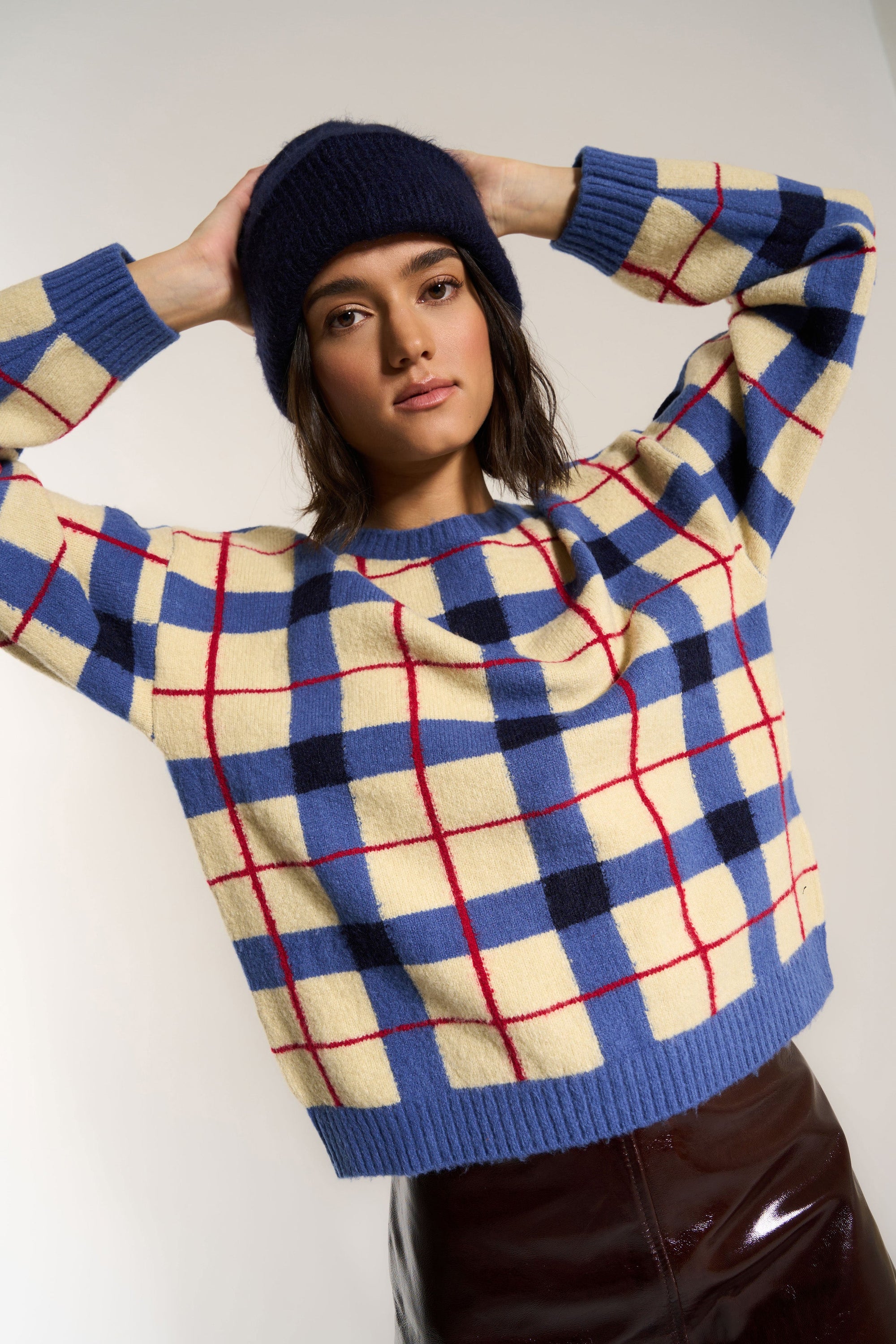 Callahan Knitwear - Beanie - Navy -