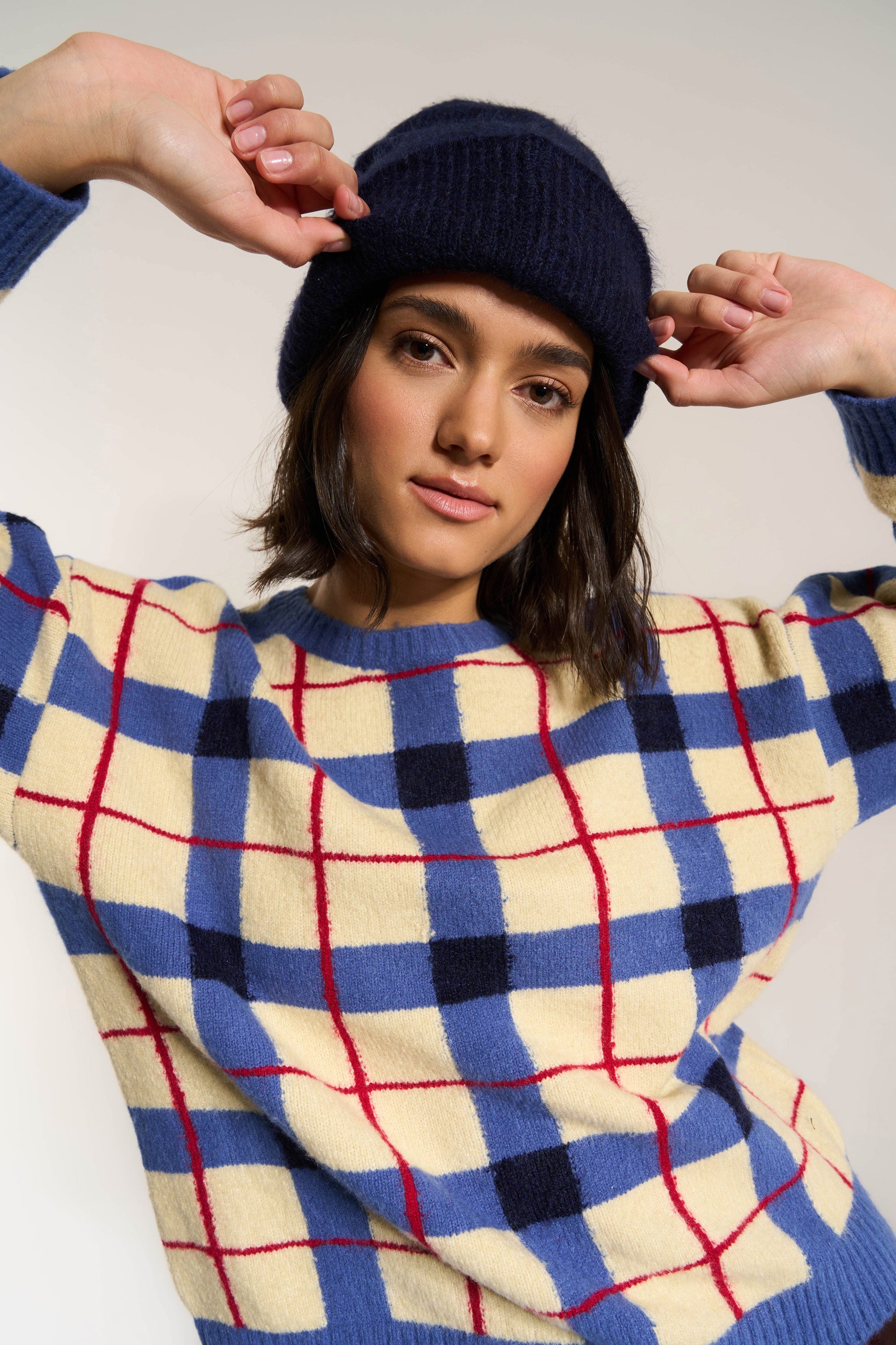 Callahan Knitwear - Beanie - Navy -