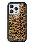 Wildflower iPhone case 16 Pro Meow Leopard Black Tan