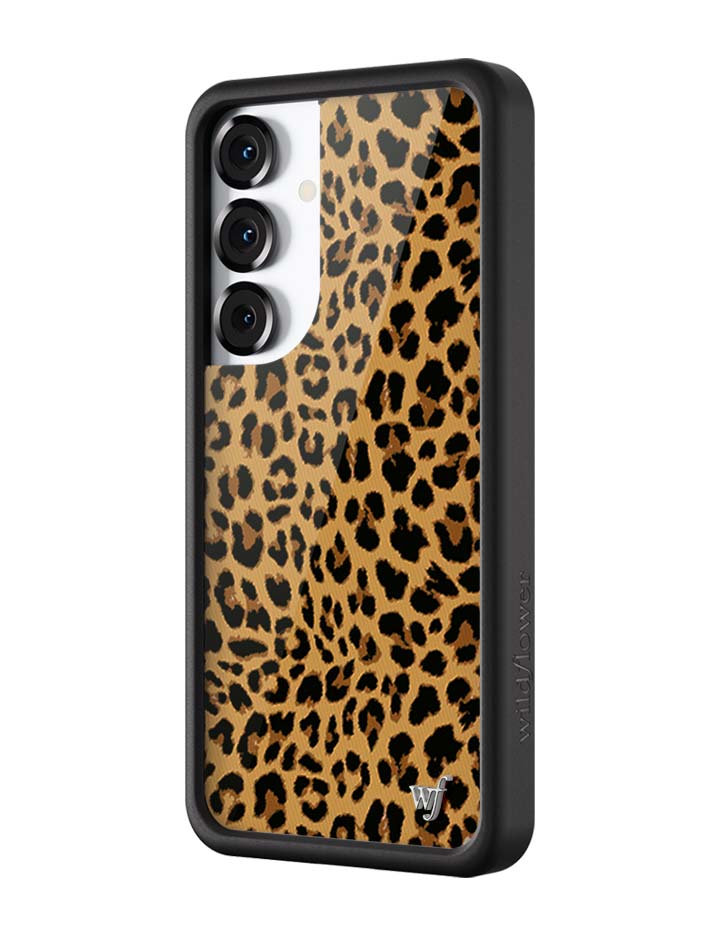 Wildflower Galaxy S25 case Meow Leopard Cute