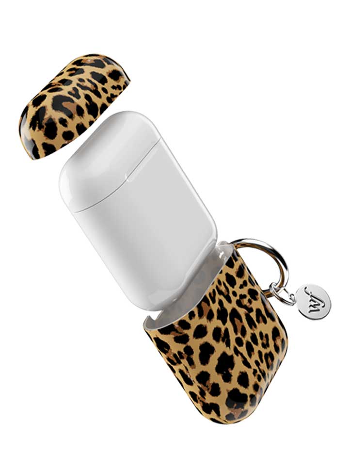 Wildflower Meow Leopard AirPods Case 