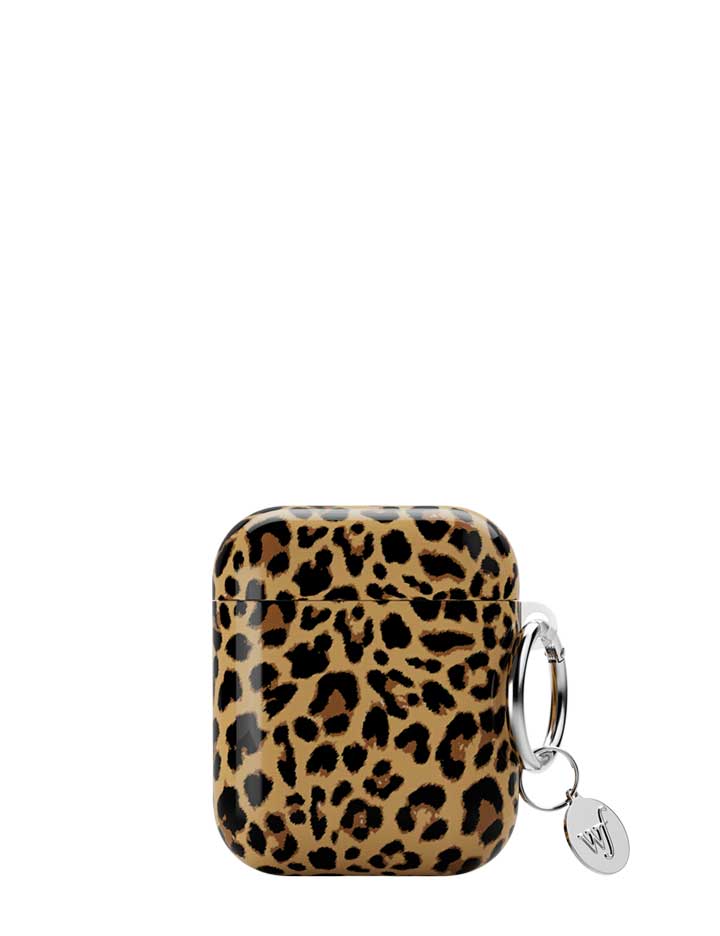 Wildflower Meow Leopard AirPods Case 