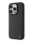 Wildflower iPhone case 15 Pro Black MagSafe Sleek Black