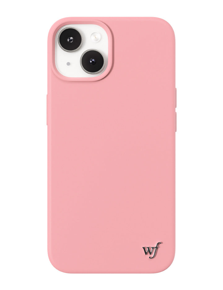 Wildflower iPhone case 13 Pink MagSafe Sleek Pink