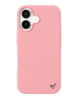 Wildflower iPhone case 16 Pink MagSafe Sleek Pink