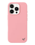 Wildflower iPhone case 16 Pro Pink MagSafe Sleek Pink