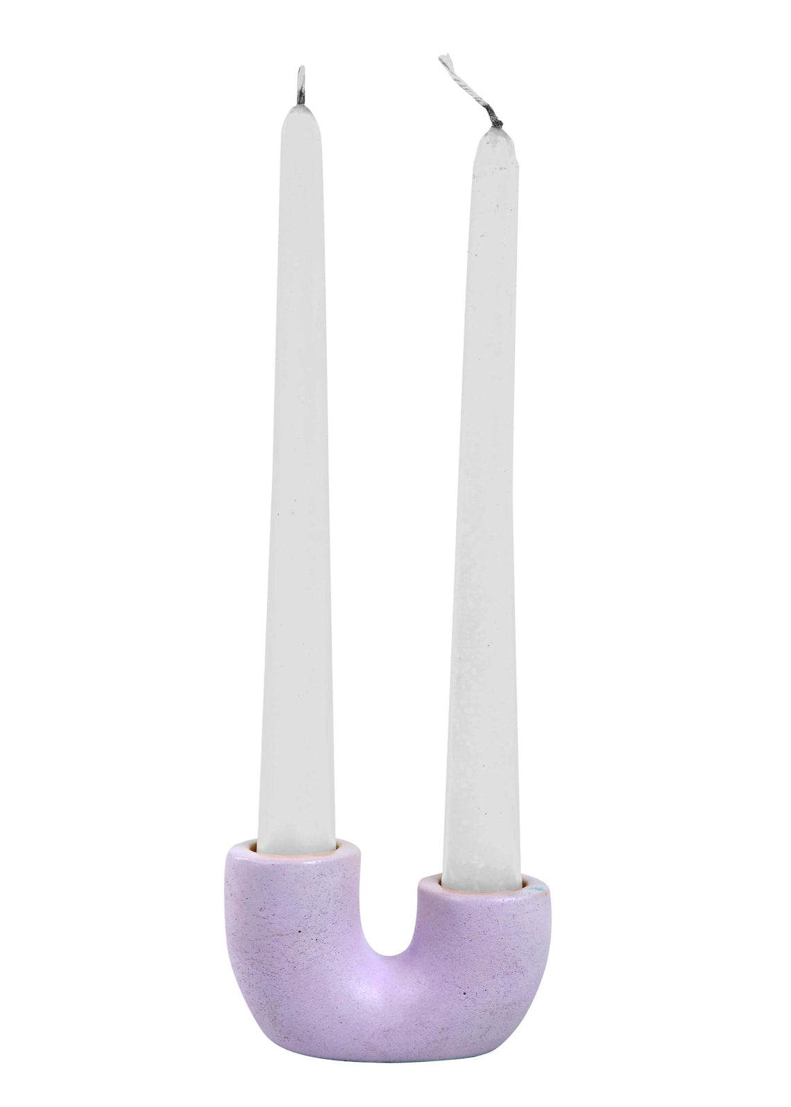 Casa Amarosa - Nordic U Shaped Candle Holder - Purple -