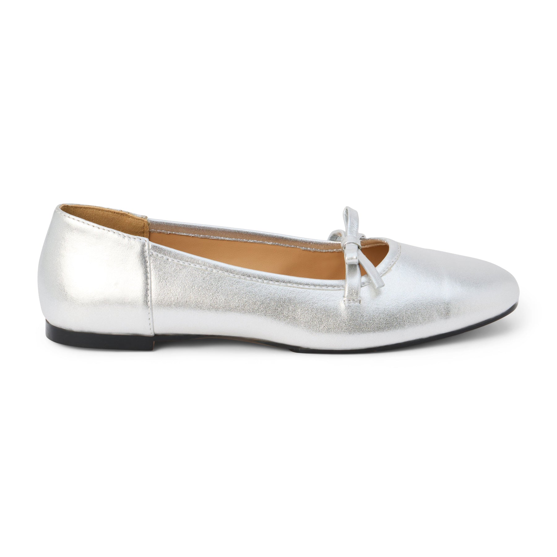 Missy Ballet Flat - Silver