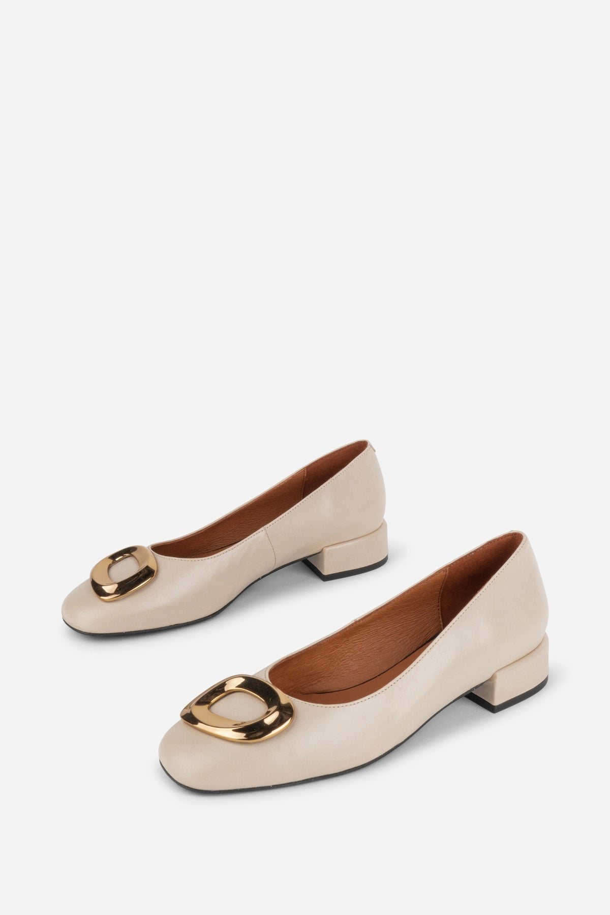 Intentionally Blank - Mister Leather Flat - OATMILK LEATHER