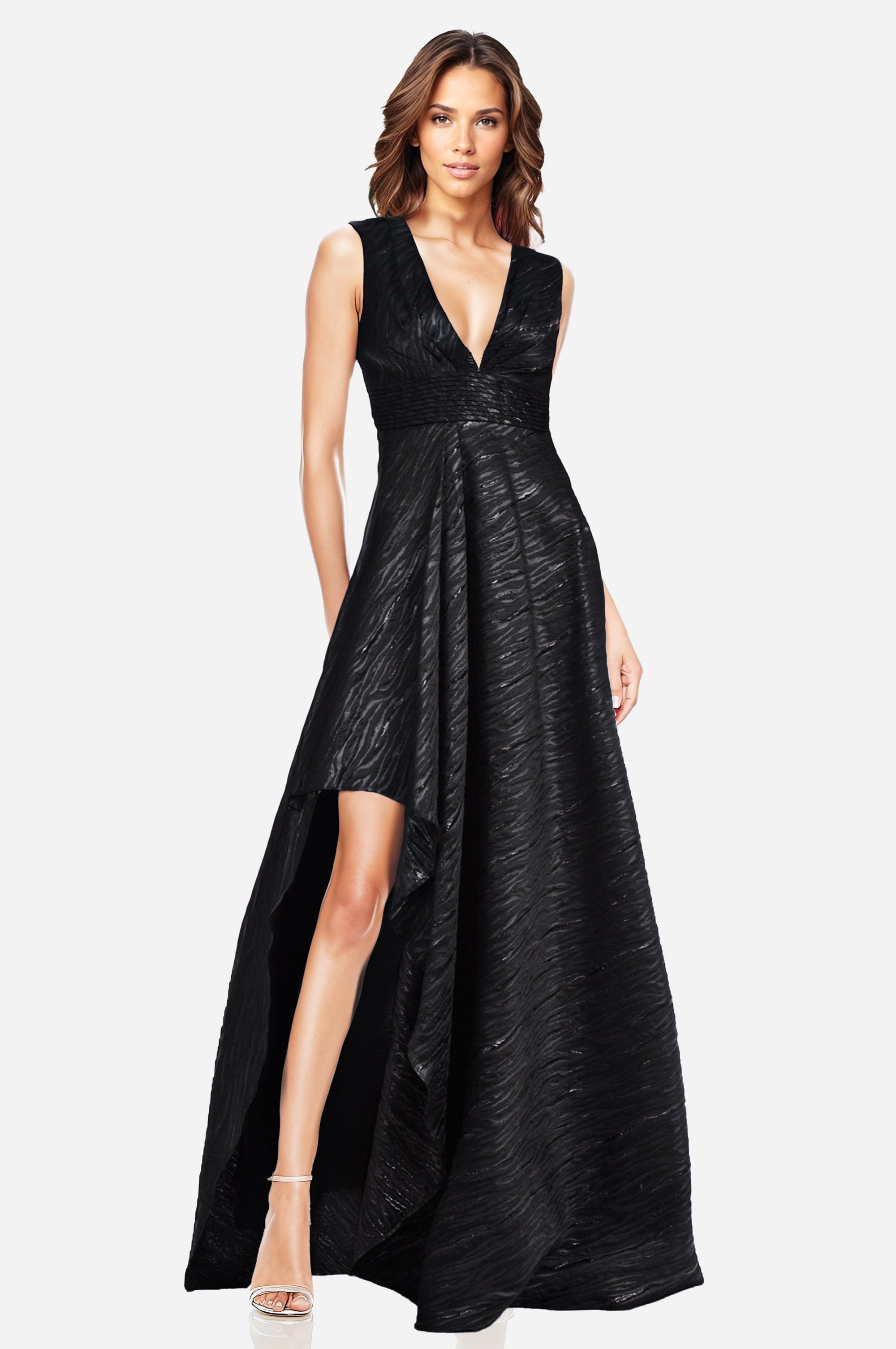 The Whitney - Jacquard Maxi Dress