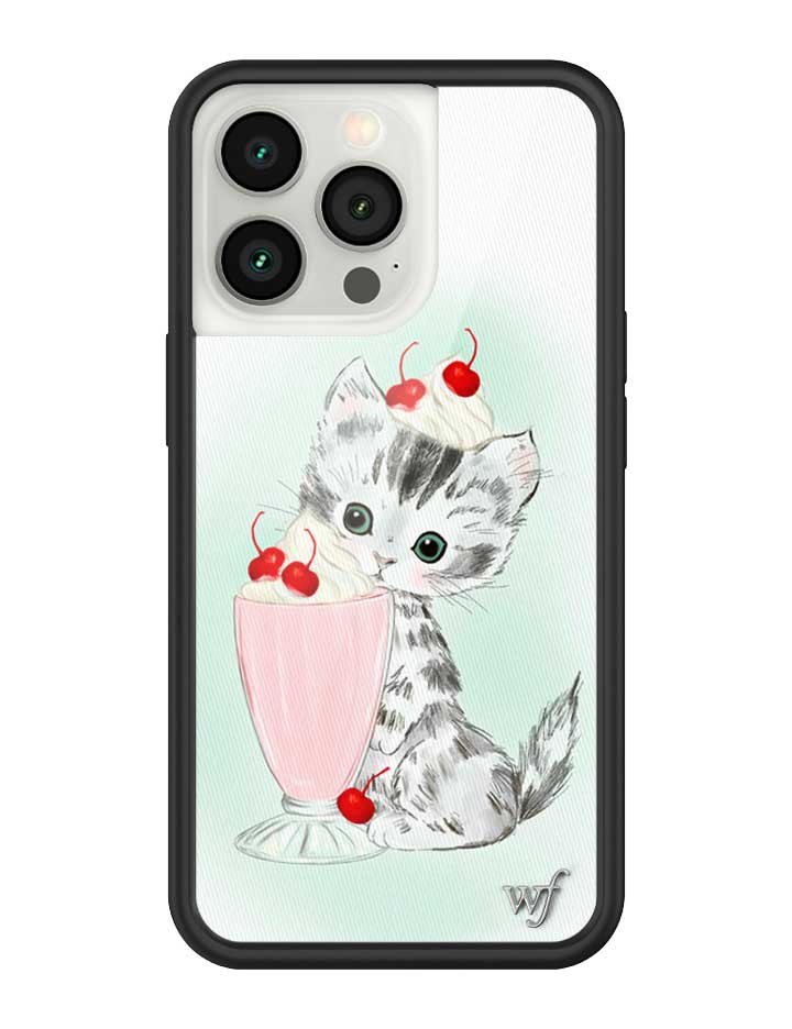 Wildflower iPhone case 13 Pro Kitty Shake Cats Cute