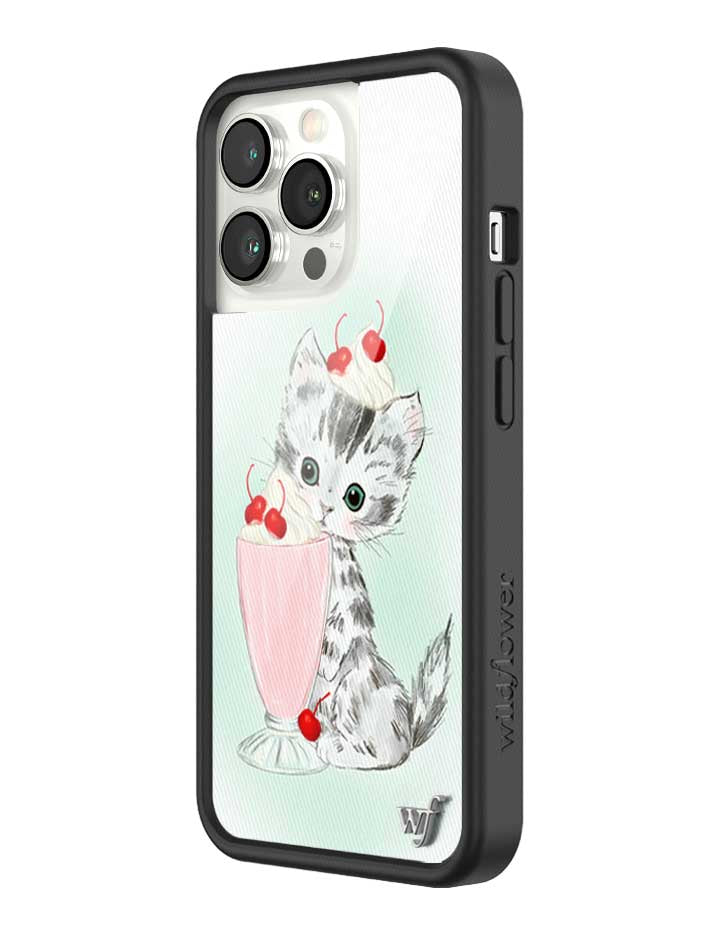 Wildflower iPhone case 13 Pro Kitty Shake Cats Cute