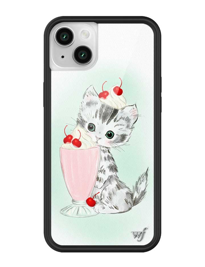 Wildflower iPhone case 14 Kitty Shake Cats Cute