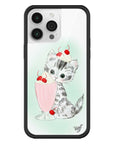 Wildflower iPhone case 14 Pro Max Kitty Shake Cats Cute