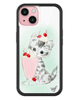 Wildflower iPhone case 15 Kitty Shake Cats Cute