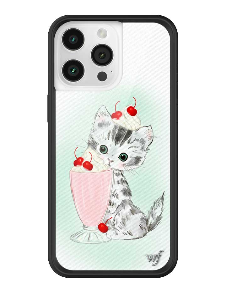 Wildflower iPhone case 15 Pro Max Kitty Shake Cats Cute