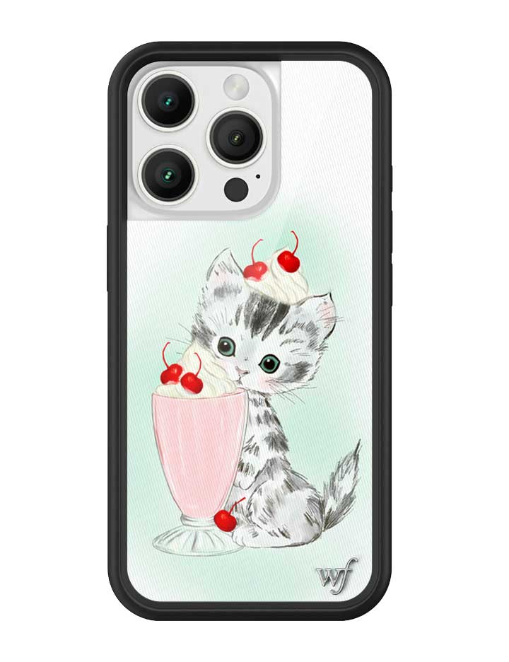 Wildflower iPhone case 16 Pro Kitty Shake Cats Cute