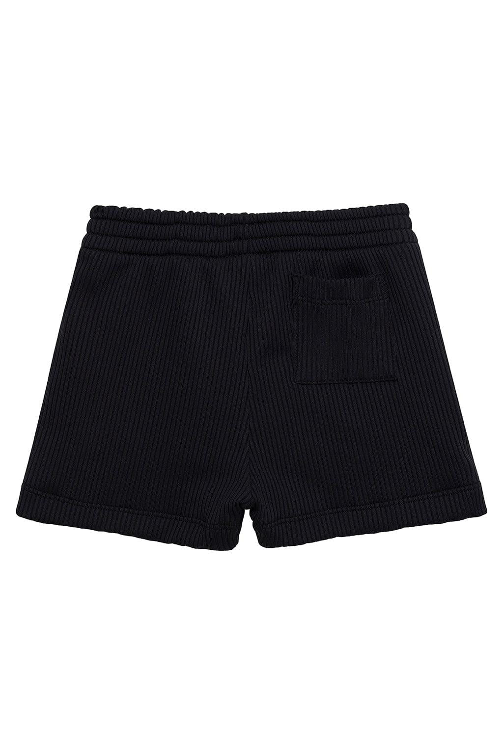 Montce - Black Rib Mini Swim Trunk -