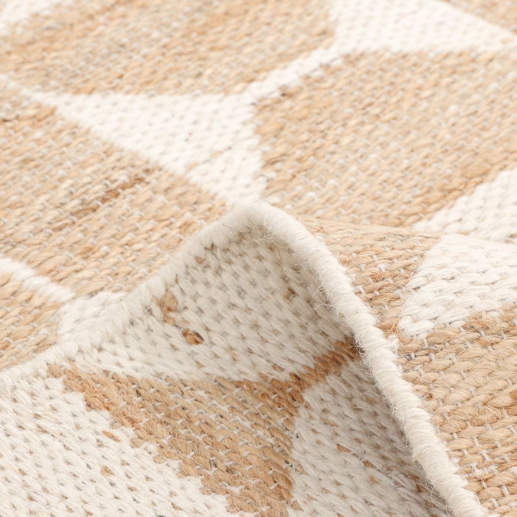 Solo Rugs - Elle Hand Woven Contemporary Transitional Jute Runner -