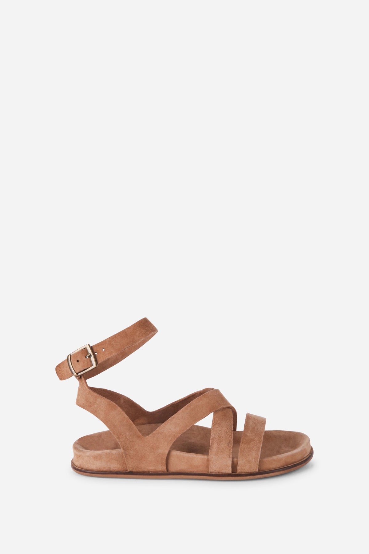 Intentionally Blank - Myko Ankle Strap Flat Sandal -