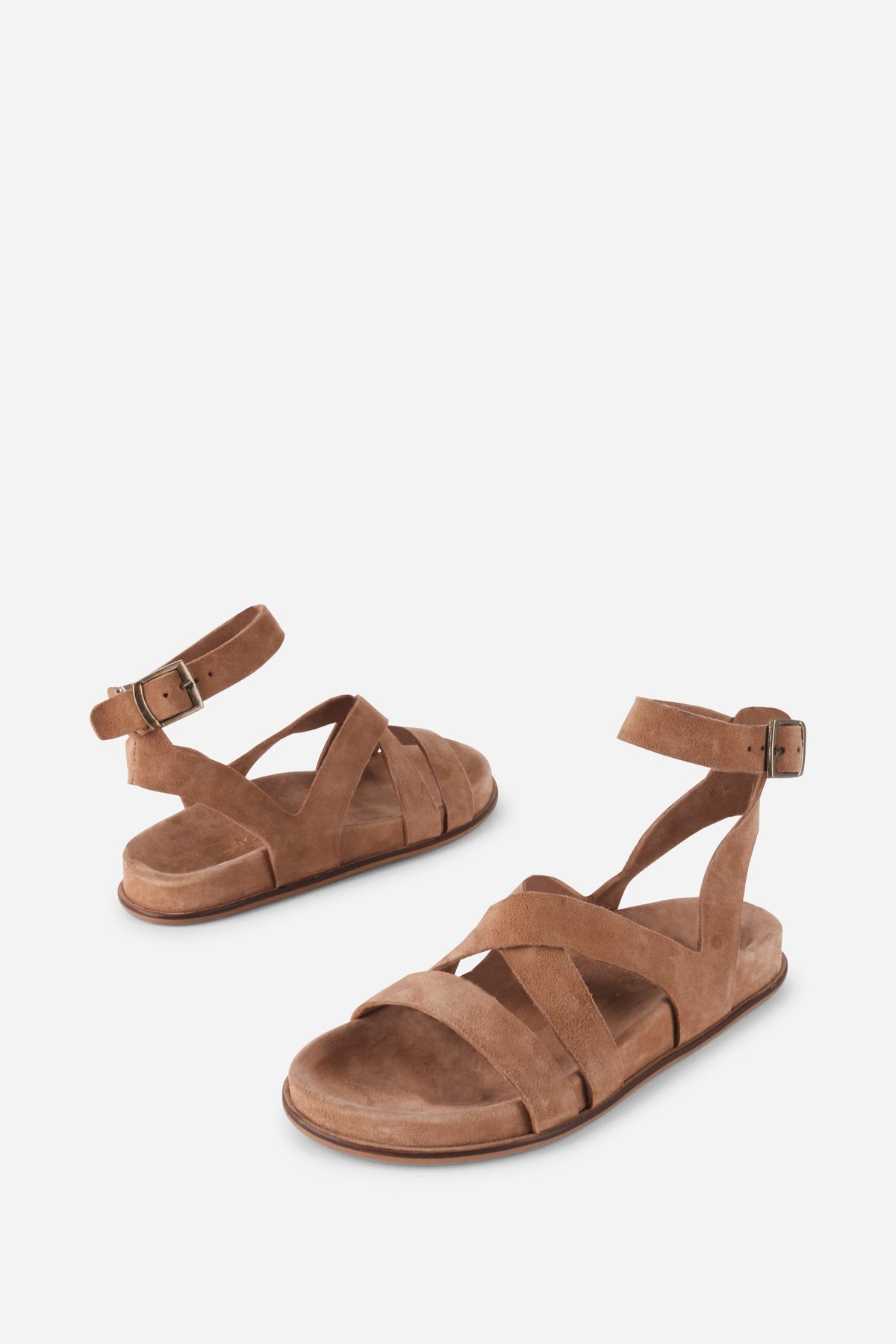 Intentionally Blank - Myko Ankle Strap Flat Sandal -