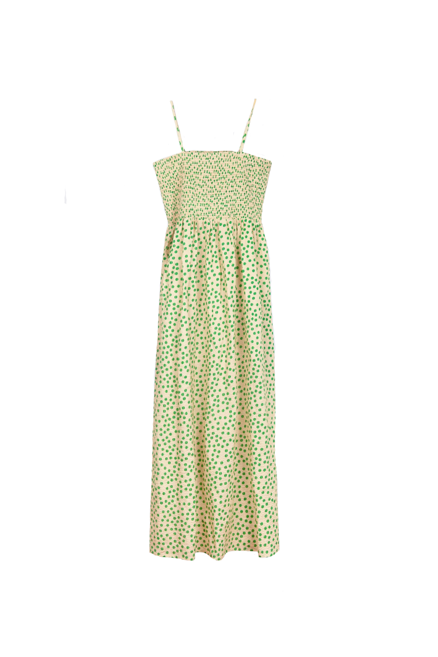 WRAY - Marais Dress - Pistachio Dot -