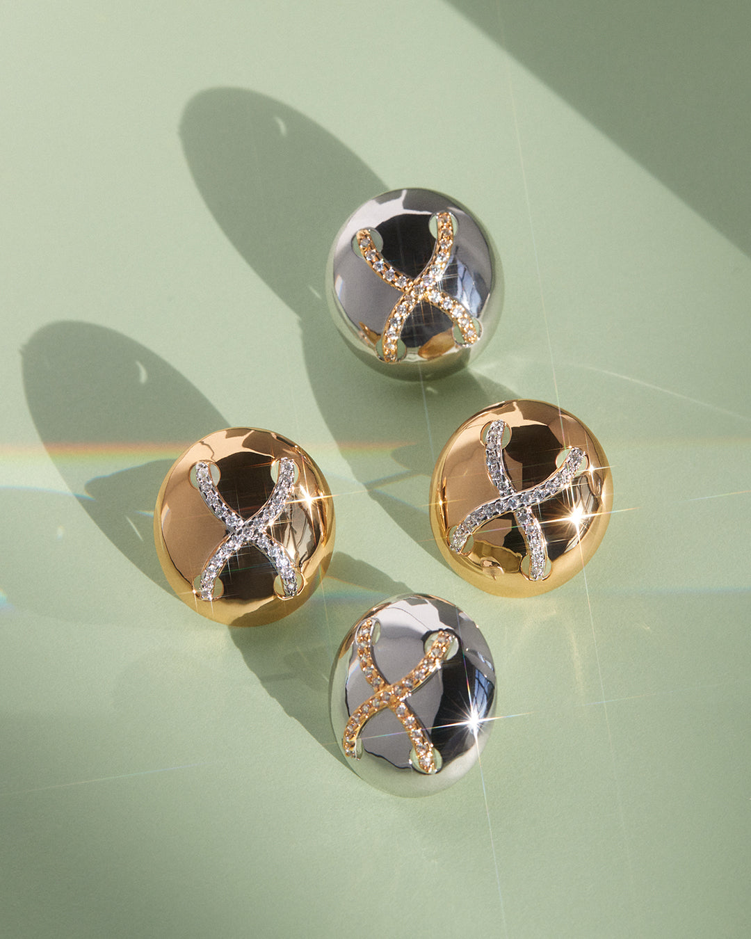 Luv Aj - Mariner Cross Studs -