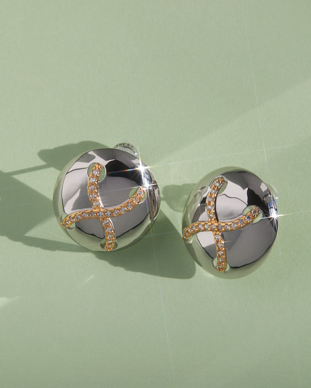 Luv Aj - Mariner Cross Studs -