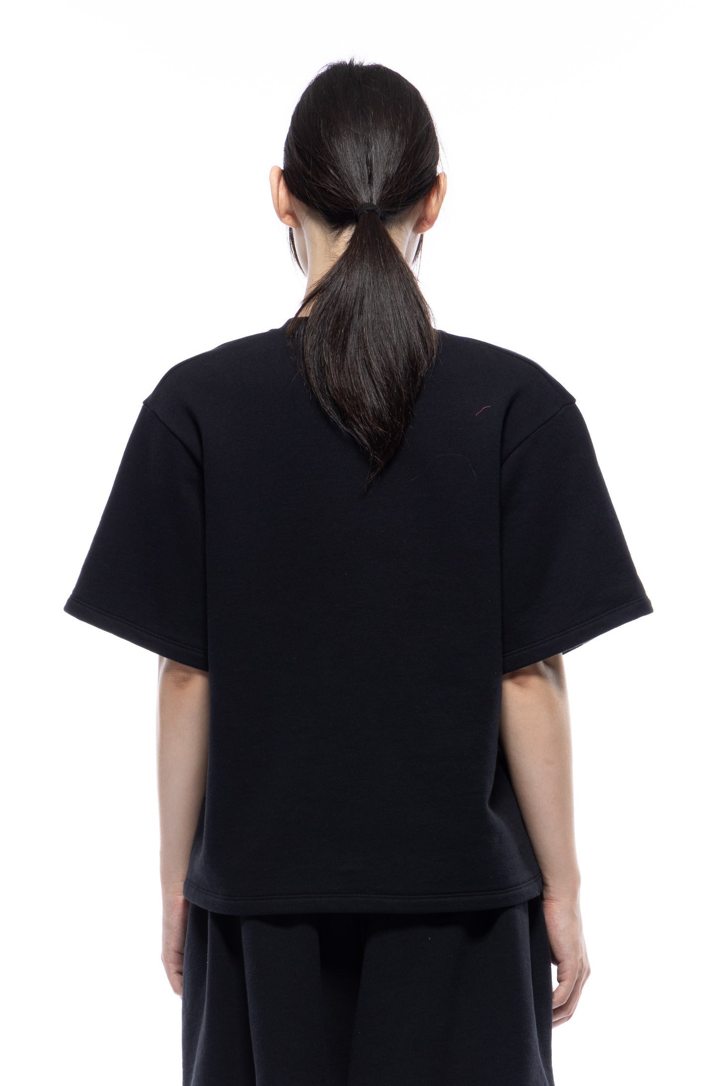Mars Tee Cotton Fleece - Black