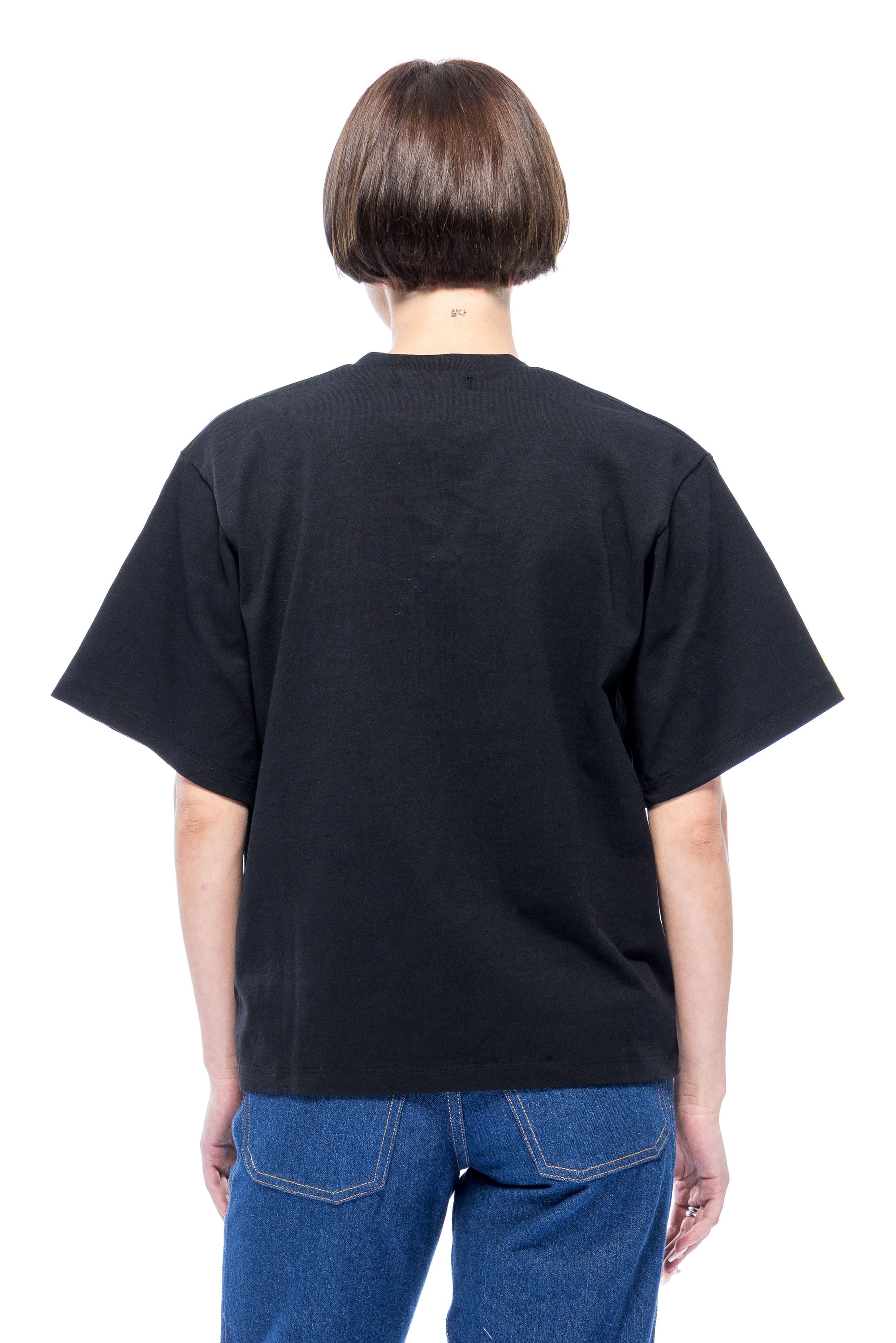 Mars Tee Cotton Jersey - Black