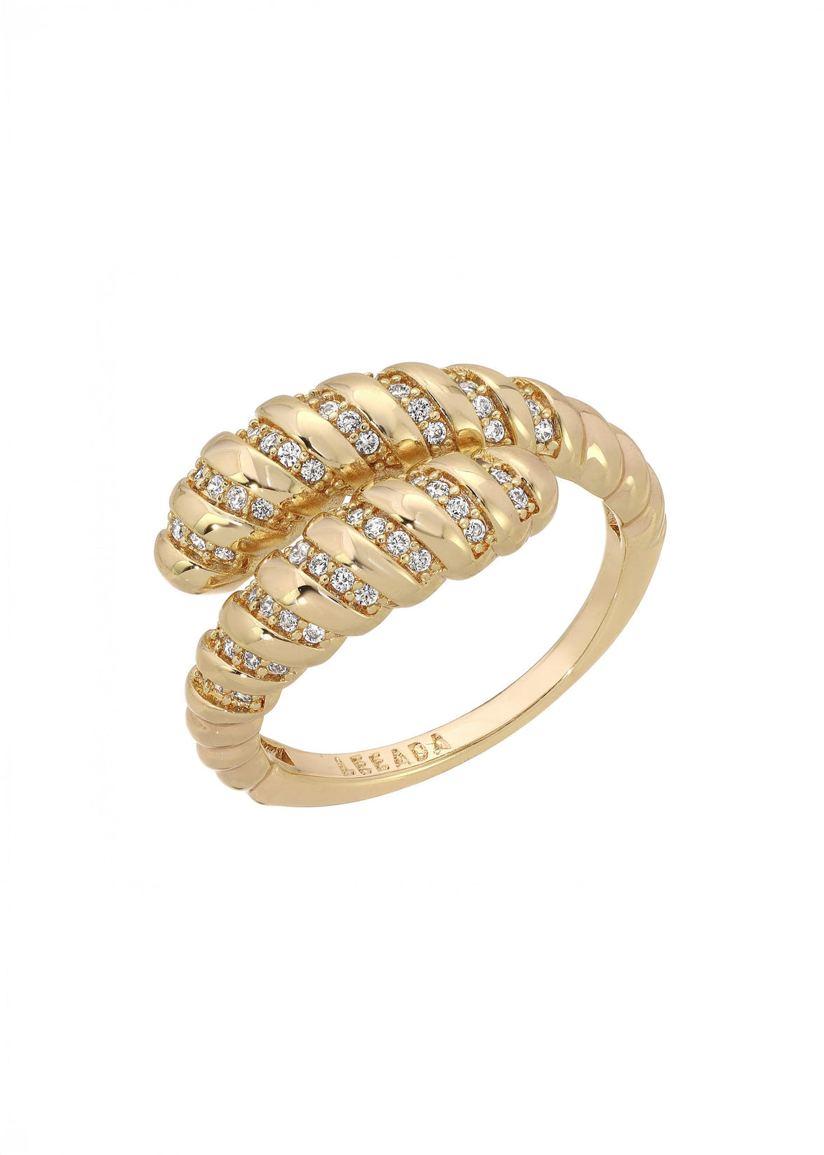 Leeada - Bree Wrap Ring - Gold -