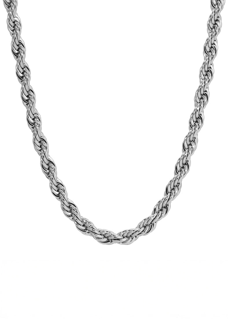 Leeada - Zuma Chain Necklace - Silver -