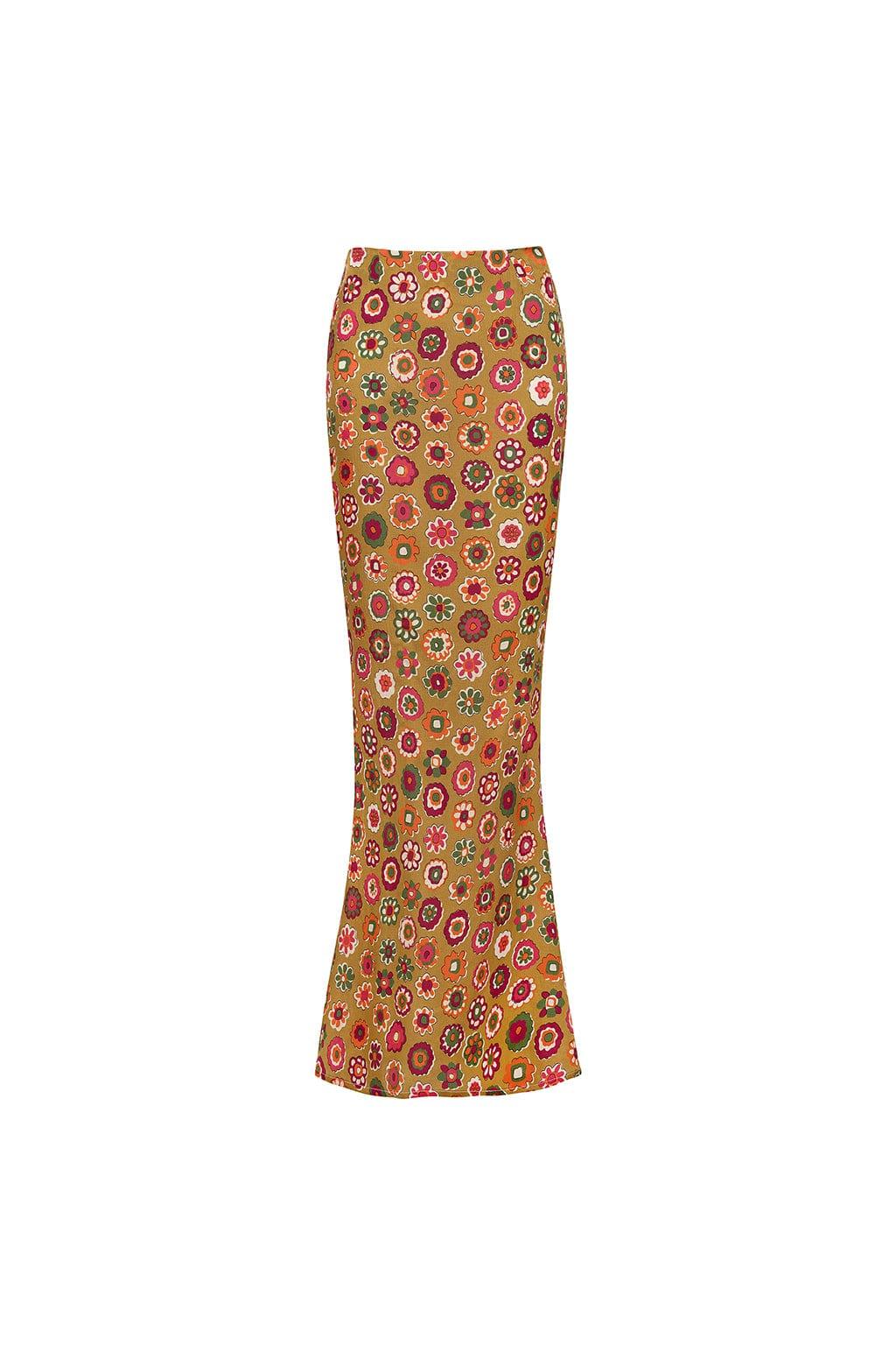 Montce - Mazzy Floral Silk Natalia Skirt -