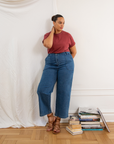 Kate Jeans in Washed Indigo | LOUP