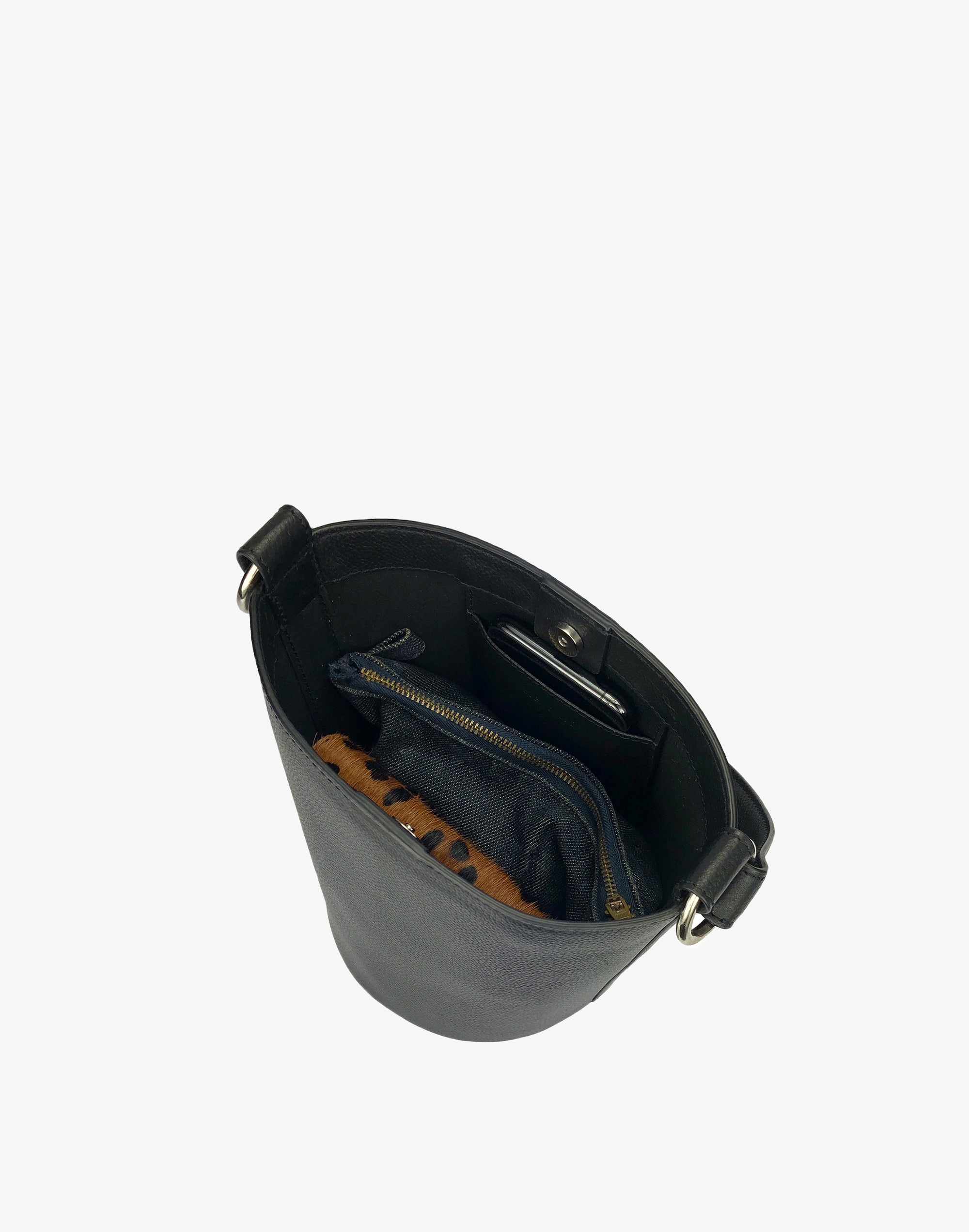 Mini Bucket Bag - Black - offe market