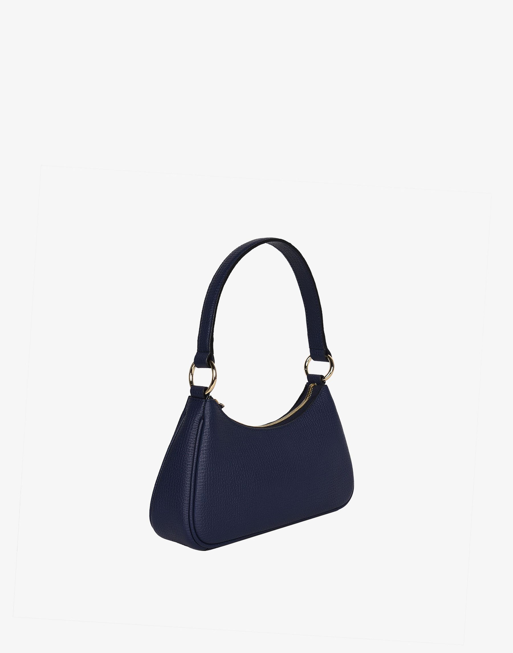 Luxe Mini Shoulder Bag - Navy