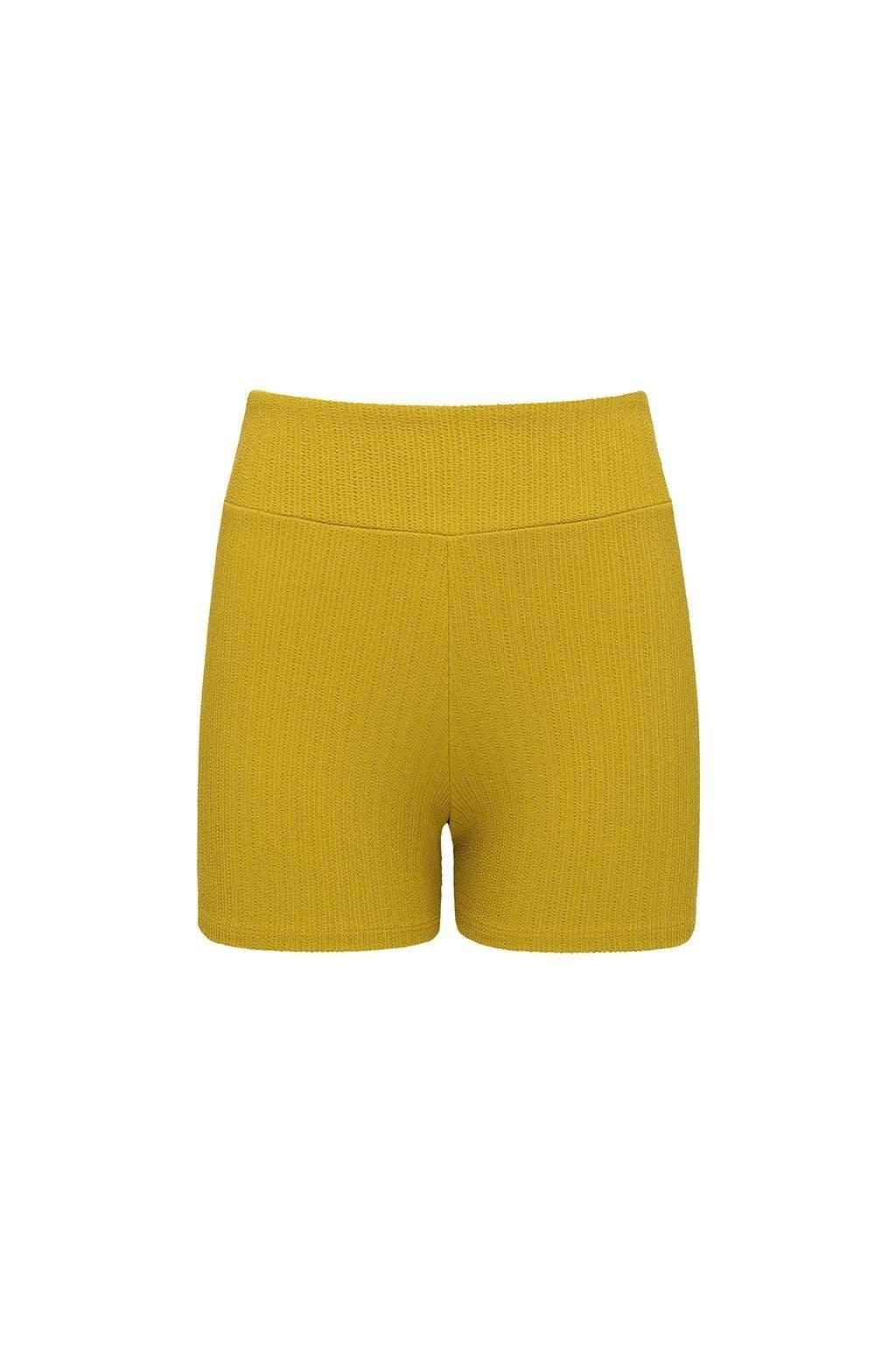 Montce - Key Lime Micro Scrunch Classic Bike Short -