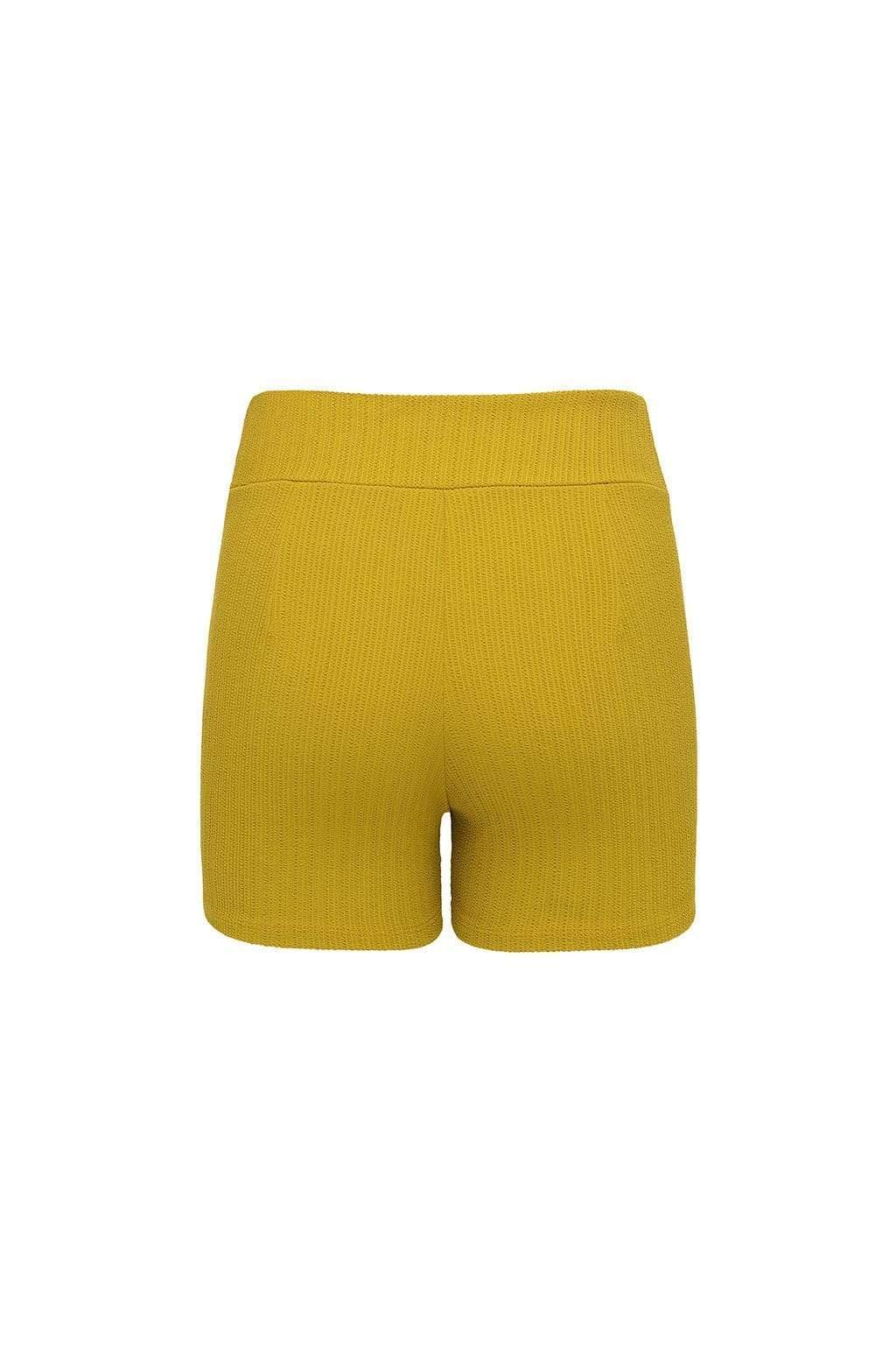 Montce - Key Lime Micro Scrunch Classic Bike Short -