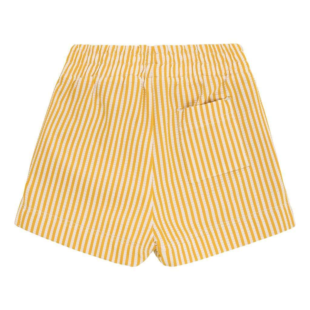 Montce - Canary Stripe Mini Swim Trunk -