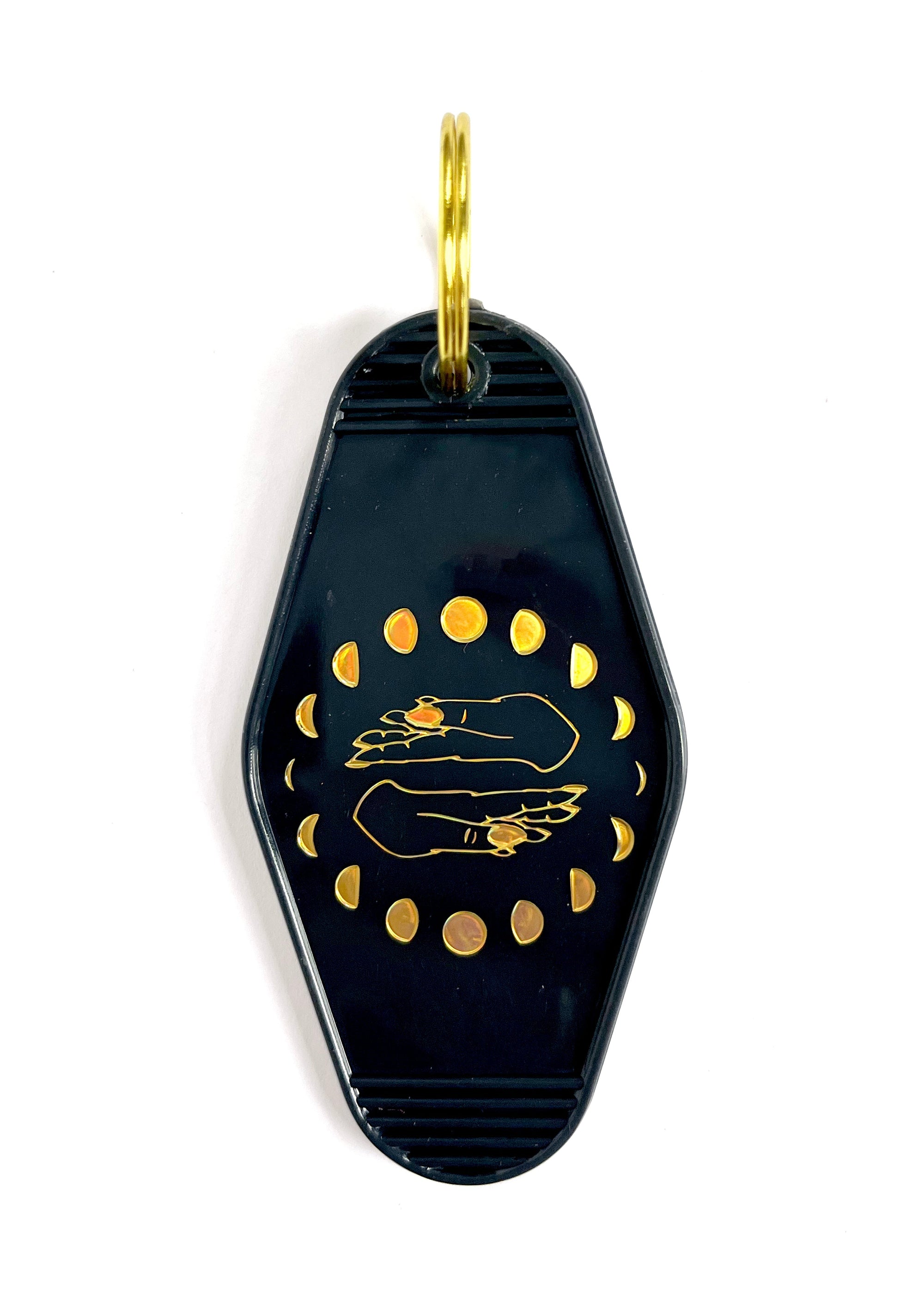 BOSS DOTTY PAPER Co. - Moon Phases Key Tag -