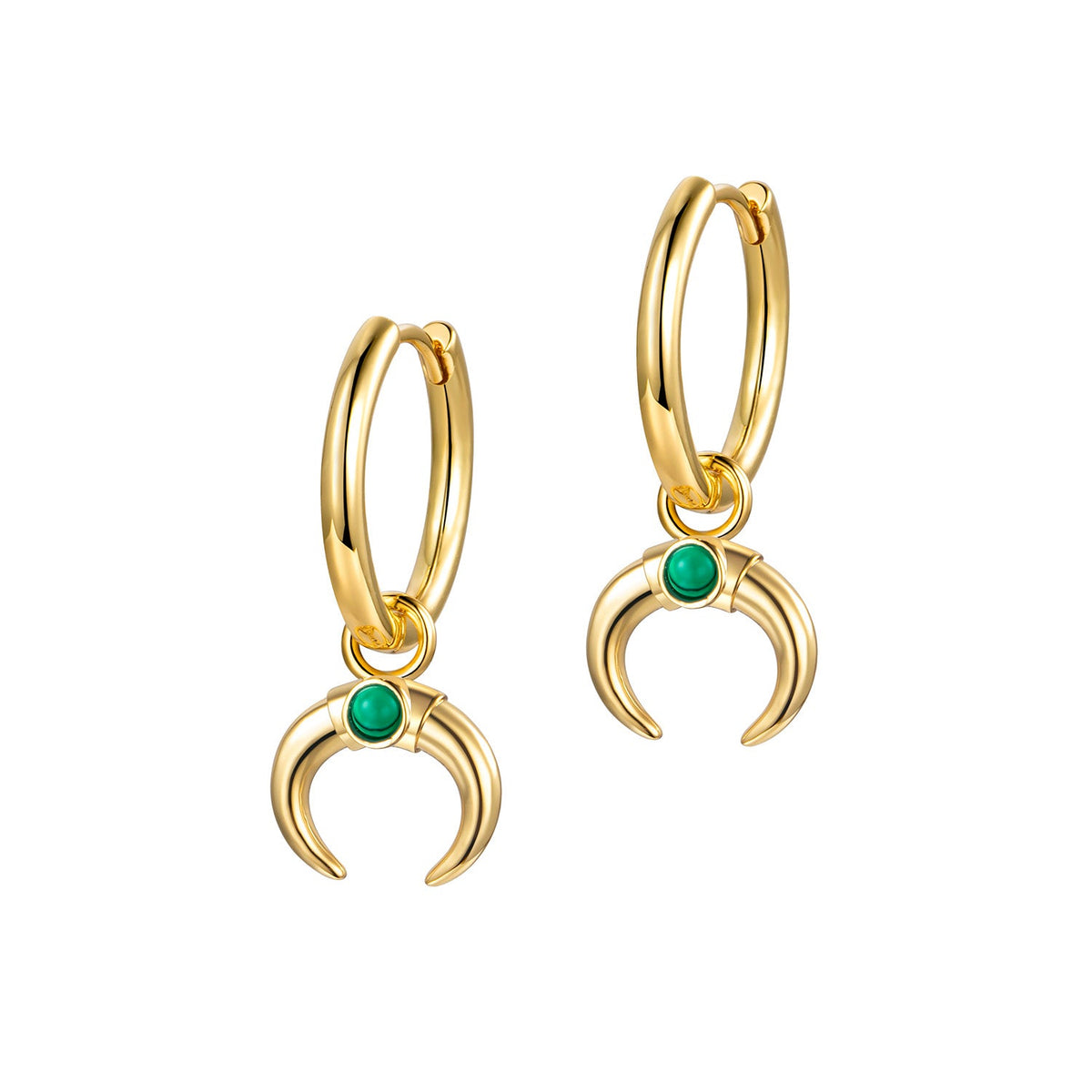Celeste Starre - Mythical Horn Earrings -