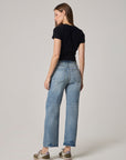 Edyson - Vincent High Rise Wide Leg Jeans - Medium Elston -