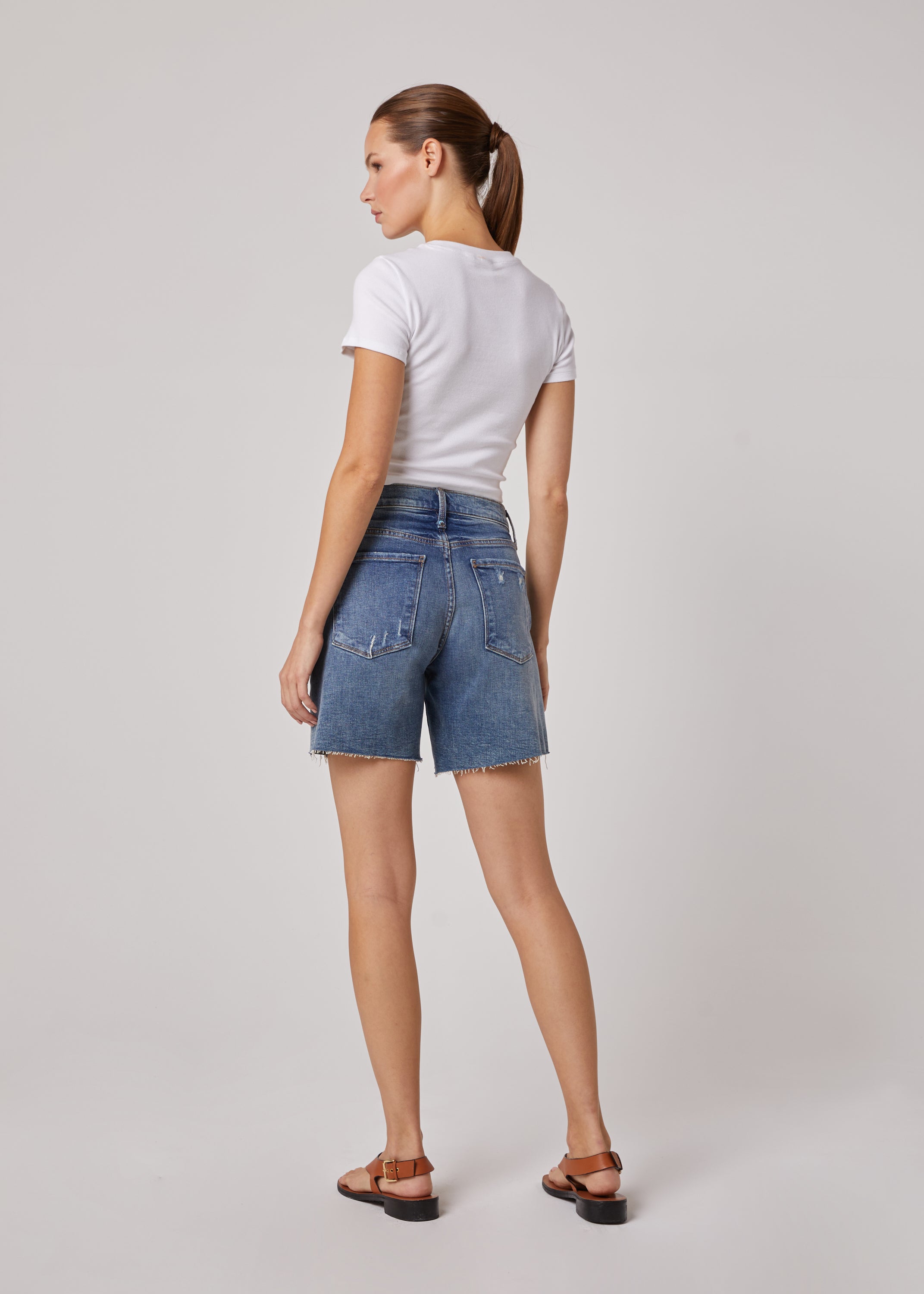 Edyson - Denim Pants - Walter High Rise Short - Medium Carnaby – offe ...