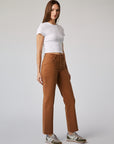 Edyson - Charlie High Rise Utility Straight Jeans - Oak -