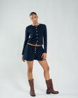 Wildflo Studio - Cotton Shorts Navy -