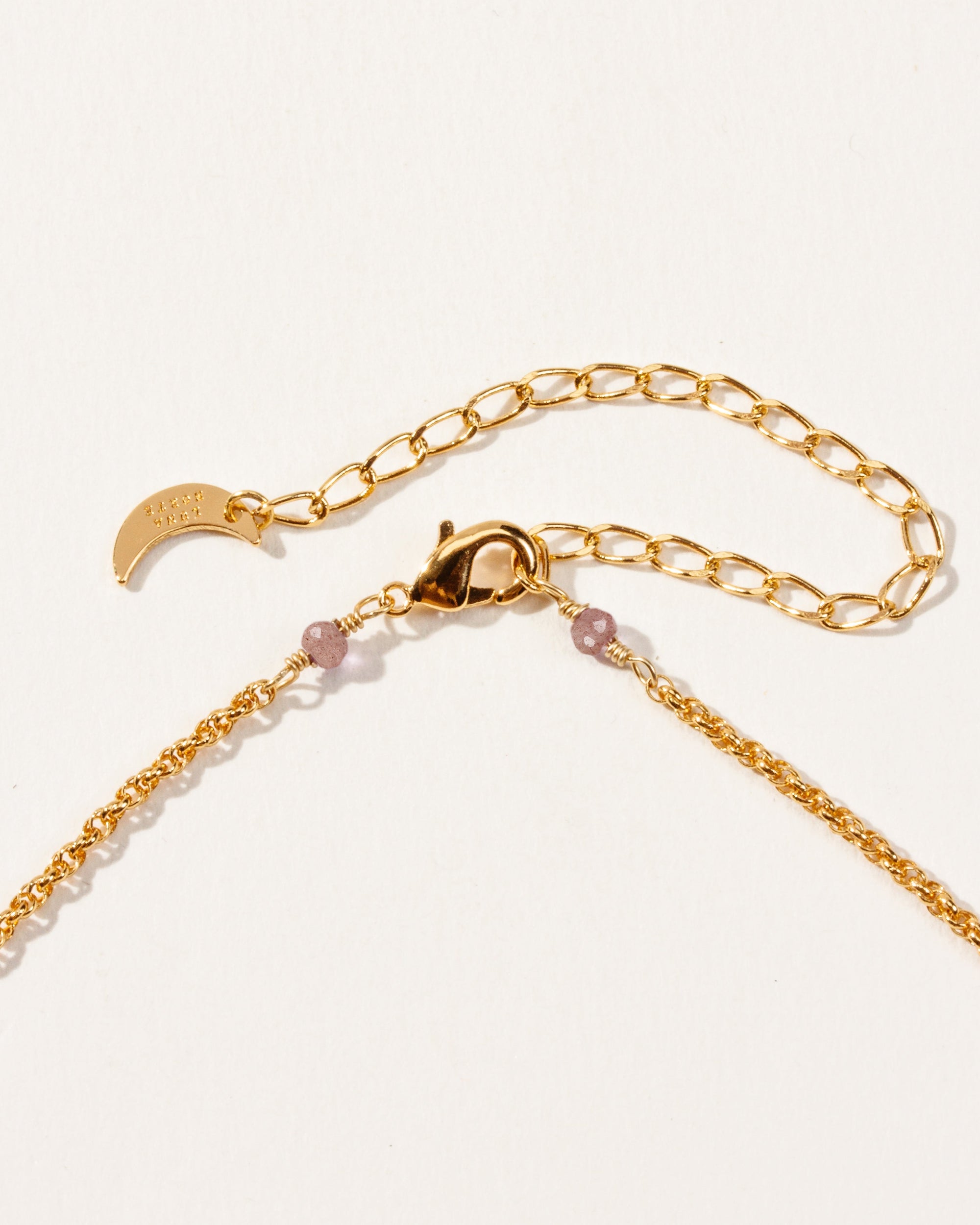 Luna Norte - Strawberry Moon Medallion Necklace -