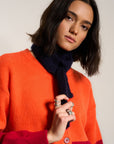 Callahan Knitwear - Neck Tie - Navy -