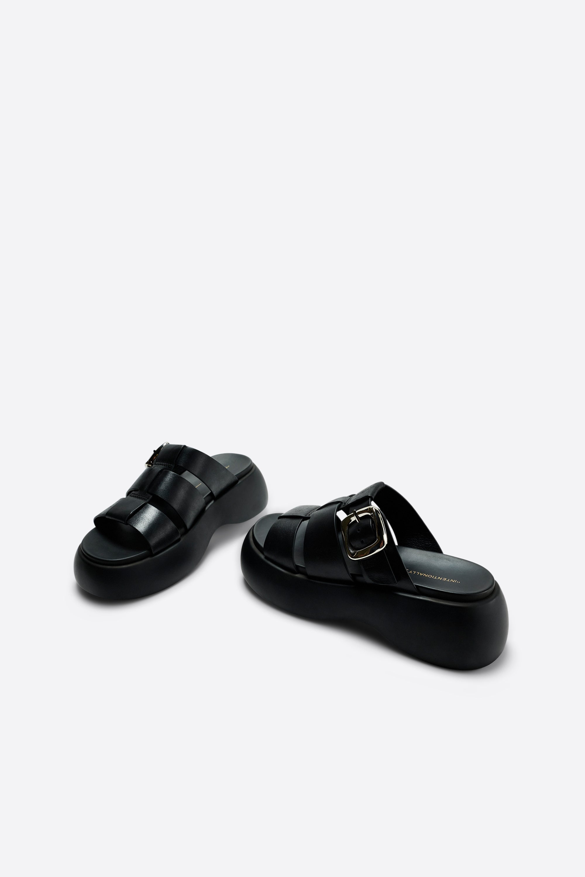 Intentionally Blank - Nell Platform Sandal -
