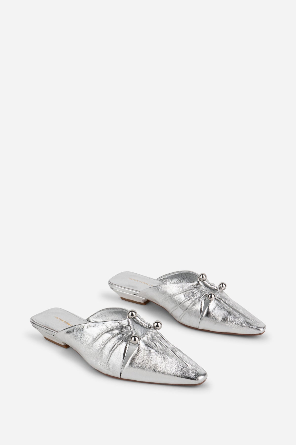 Intentionally Blank - Noah Pierced Mule - MERCURY LEATHER
