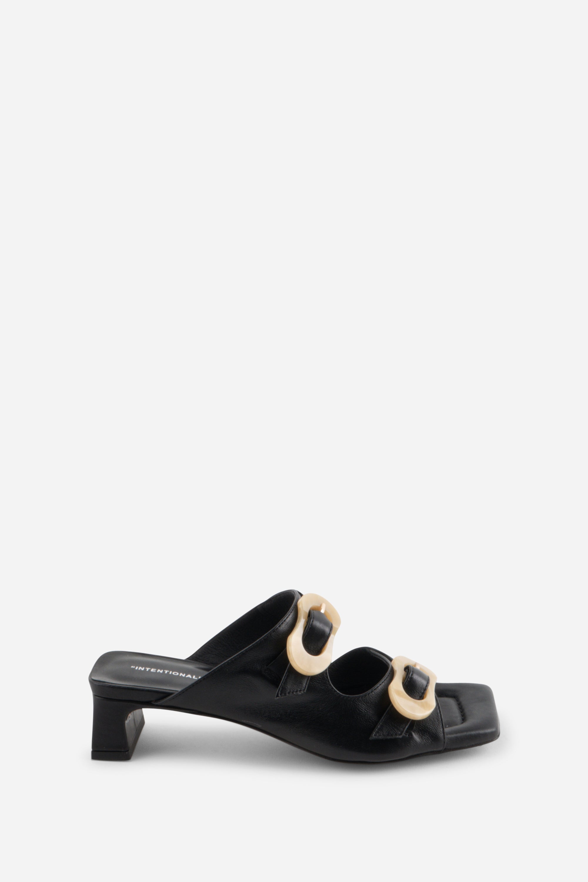 Intentionally Blank - Nora Square Toe Sandal -